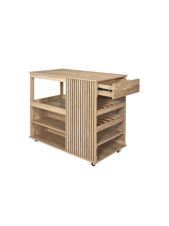 Επιδαπέδιο Ντουλάπι Καφέ 105x60x90εκ.
