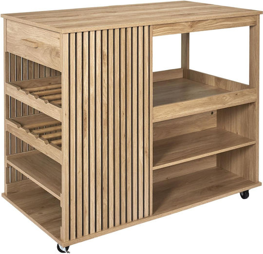Bodenstehender Schrank Braun 105x60x90cm