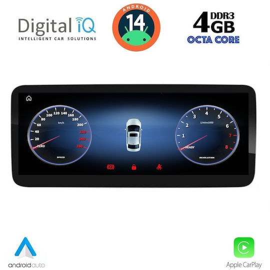 Digital IQ Ηχοσύστημα Αυτοκινήτου για Mercedes-Benz CLA Class / GLA 2015-2019 (Bluetooth/USB/WiFi/GPS/Apple-Carplay/Android-Auto) με Οθόνη Αφής 10.25"