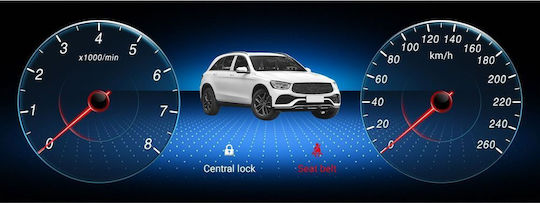 Digital IQ Car Audio System for Mercedes-Benz GLK 2009-2012 (Bluetooth/USB/WiFi/GPS/Apple-Carplay/Android-Auto) with Touch Screen 10.25"