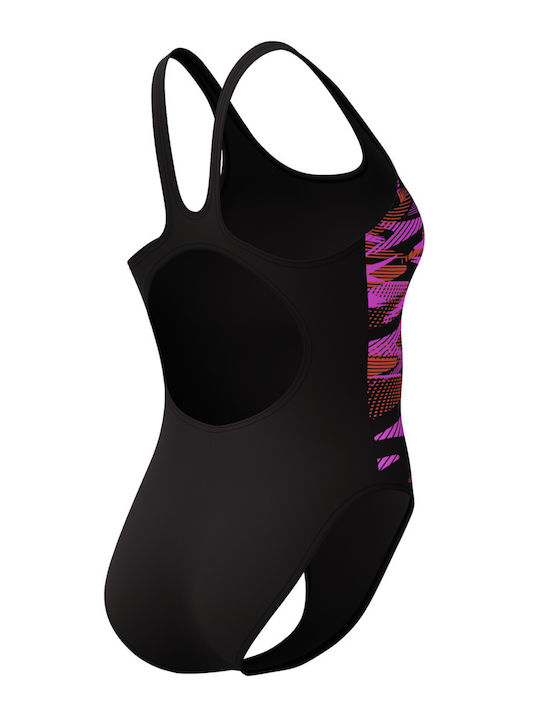 Hyperboom Placement Muscleback Спортен Бански Костюм Оранжев