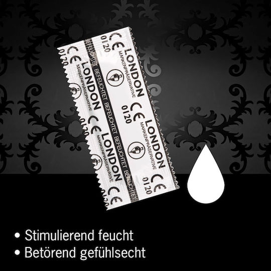 London Condoms 100pcs 52mm Thin for Natural Feeling