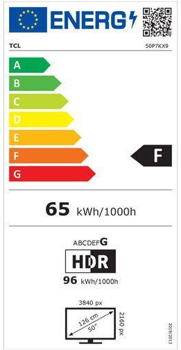 TCL Smart Τηλεόραση 50" 4K UHD QLED P7K HDR (2025) 50P7K