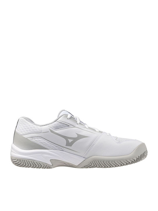 Mizuno Break Shot 5 CC Γυναικεία Παπούτσια Τένις για Χωμάτινα Γήπεδα Λευκά