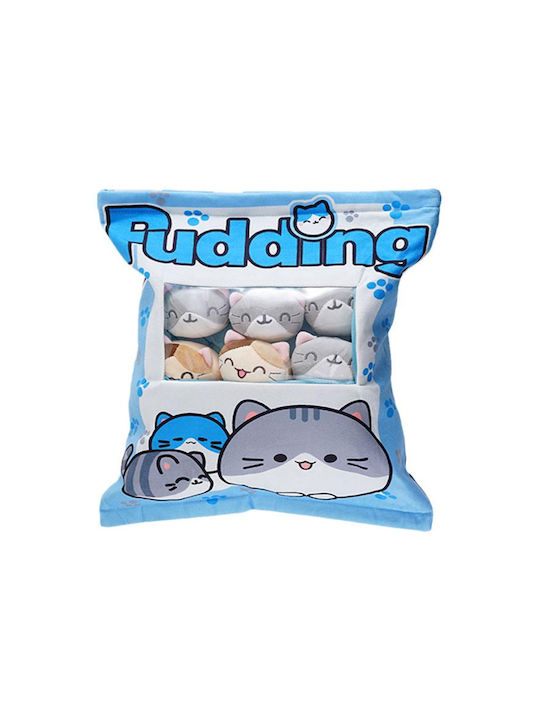 Pudding Pillow Kittens Plush Toys 8pcs Throwing Games