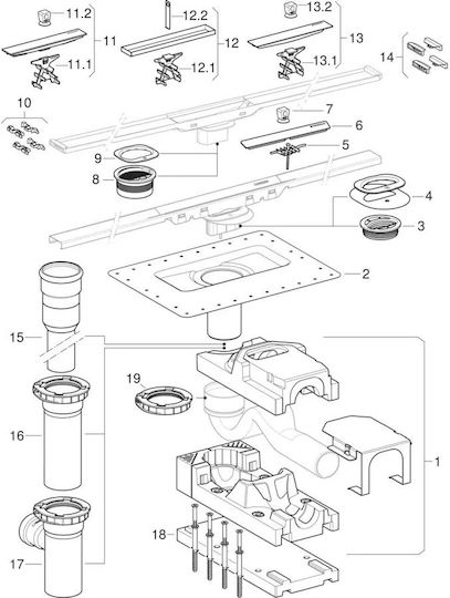 Geberit Siphon Shower