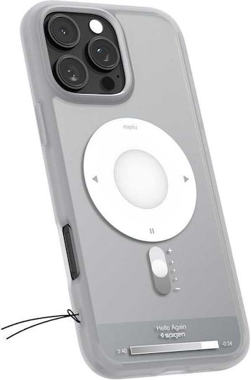 Spigen Ultra Hybrid Back Cover Σιλικόνης / Πλαστικό 2mm Ασημί (iPhone 16 Pro)