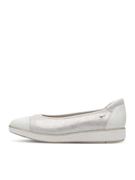 Damen Ballerinas Beige