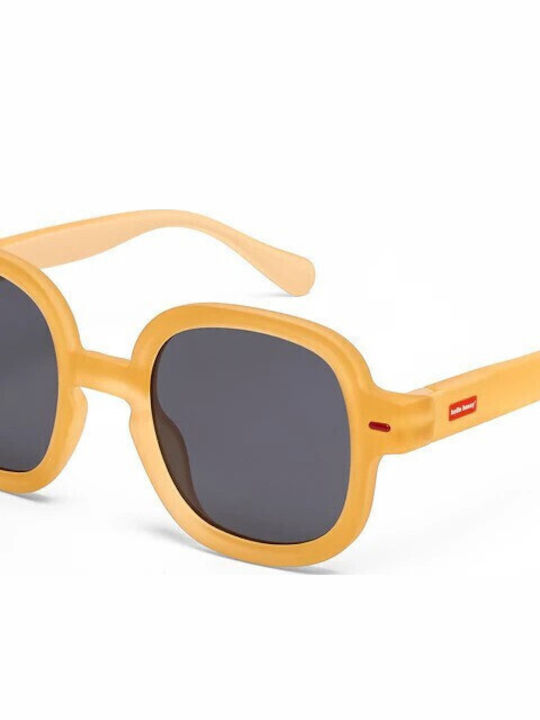 Hello Hossy Koody Παιδικά Γυαλιά Ηλίου με Polarized Φακό Μπεζ για 2-3 Ετών