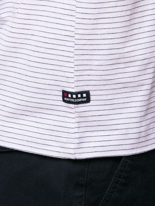 Herrenblusen T-Shirt Weiß