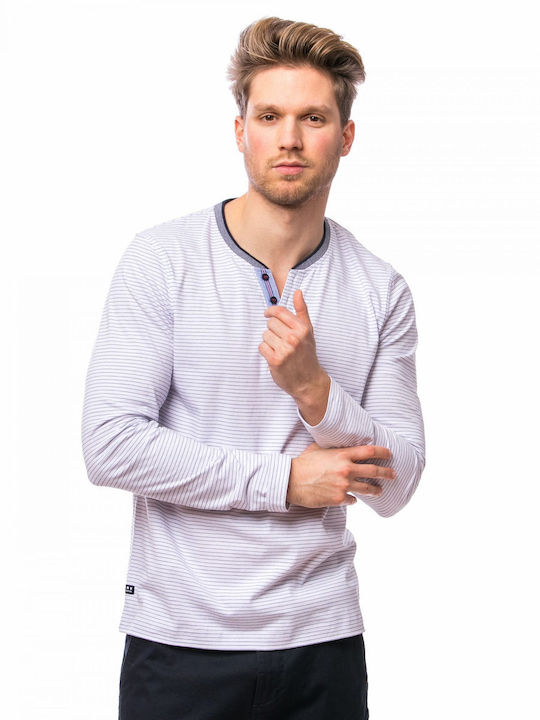 Herrenblusen T-Shirt Weiß