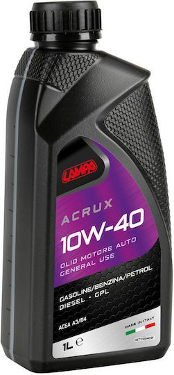 Lampa Acrux 10W-40 Ημισυνθετικό Λάδι Μοτοσυκλέτας για Τετράχρονους Κινητήρες 1lt