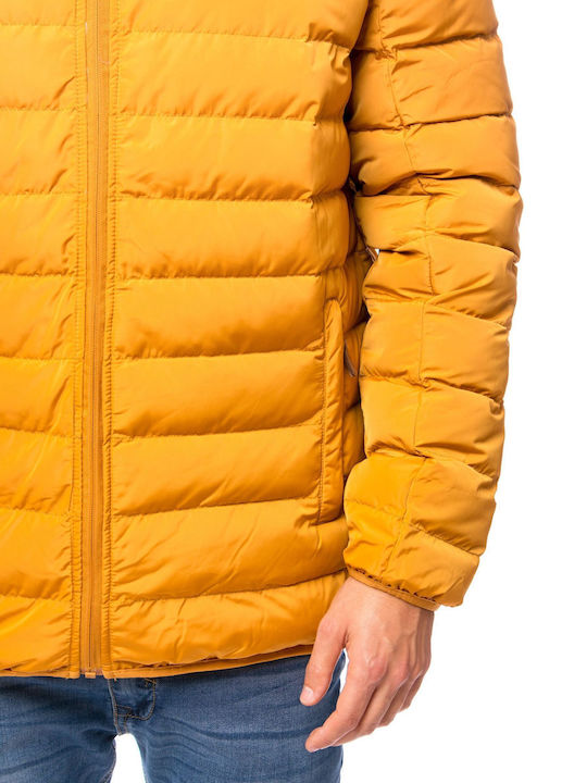 Winter Jacket Puffer Waterproof Mustard