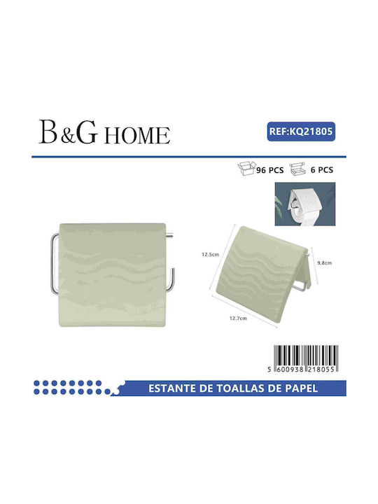 Papierhalter Metallisch Grün