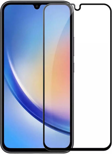6D Pro Veason Glass Закалено стъкло за цялото лице Черен (Galaxy A34)
