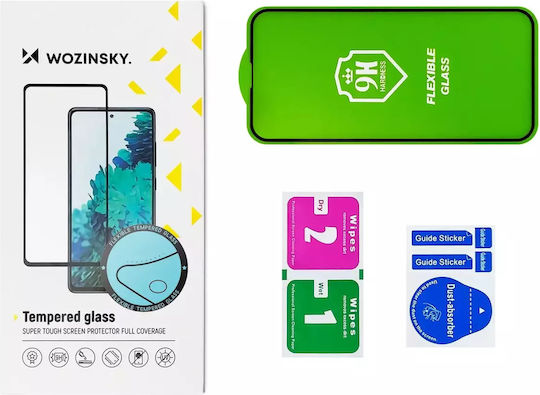 Wozinsky Flexi Nano Full Face Tempered Glass Μαύρο (Galaxy S22+ 5G)
