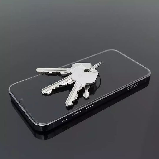 Wozinsky Privatsphäre Vollflächig gehärtetes Glas Schwarz (iPhone 15)