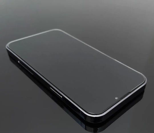 Wozinsky Privatsphäre Vollflächig gehärtetes Glas Schwarz (iPhone 15)