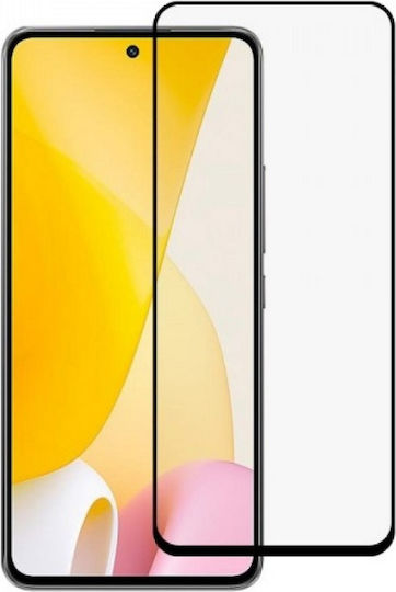 5D Full Glue Full Face Tempered Glass Μαύρο (Xiaomi 13 Lite)