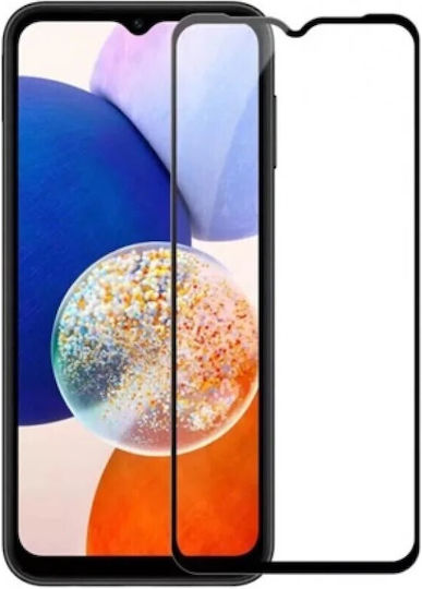 6D Pro Veason Glass Full Face Tempered Glass Μαύρο (Galaxy A14)