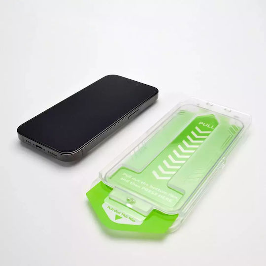 Glass 0.62mm Tempered Glass Μαύρο (iPhone 14 Pro Max)