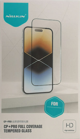 Nillkin CP+ Pro Закалено стъкло за цялото лице Черен (Galaxy S23)