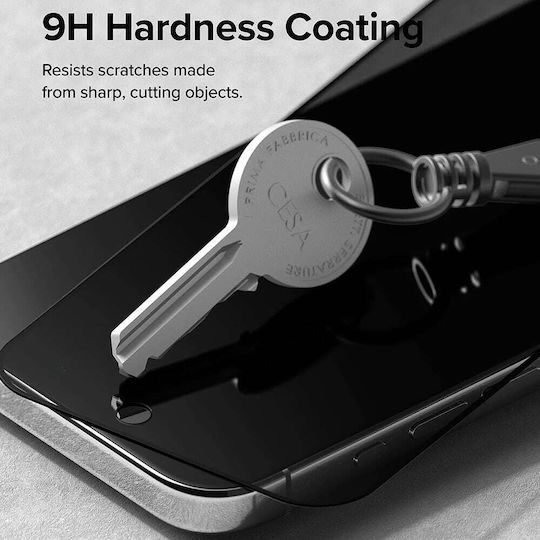 Ringke Privacy Full Face Tempered Glass Μαύρο (iPhone 15 Pro Max)