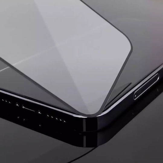 Wozinsky Full Glue Full Face Tempered Glass 2pcs Black (iPhone 15 Plus / 16 Plus)
