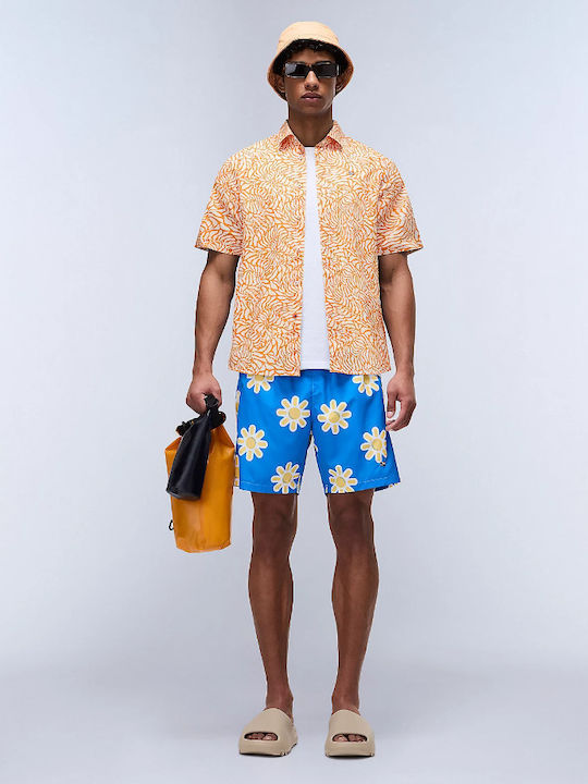 Gronge Short-sleeved Shirt Orange