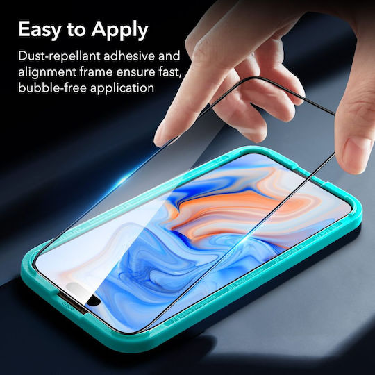 ESR Armorite Full Face Tempered Glass Μαύρο (iPhone 15 Plus)