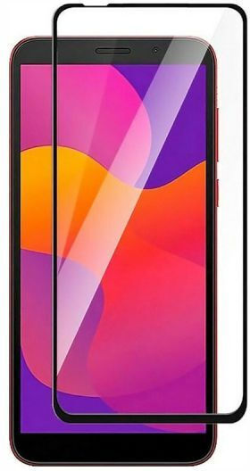 ObaStyle 3D Vollflächig gehärtetes Glas Schwarz (Huawei P Smart 2021)