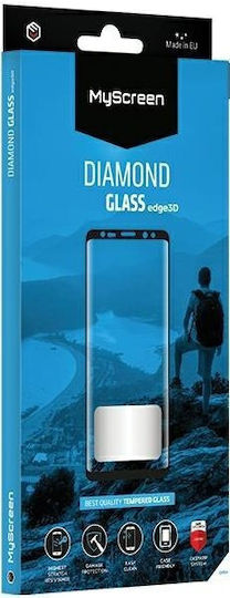 MyScreen Diamond 5D Full Face Tempered Glass Black (Galaxy S22 Ultra 5G)