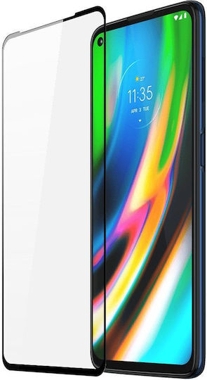 Wozinsky 9H Full Glue Full Face Tempered Glass Μαύρο (Motorola Moto G32)