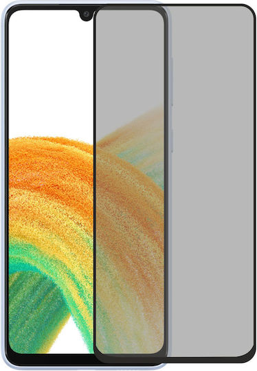 5D Privacy Full Face Tempered Glass (Galaxy A33)