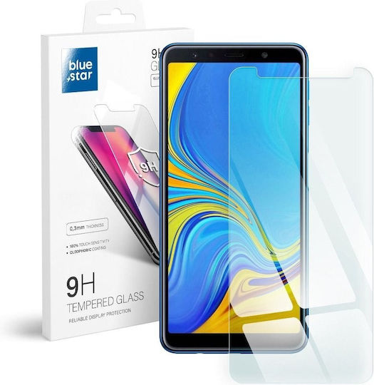 Blue Star Закалено стъкло (Galaxy A7 2018)