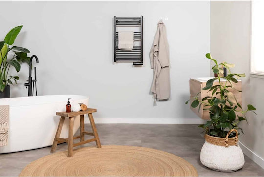 Eurom Șină electrică pentru prosoape 500W 85x50cm Negru