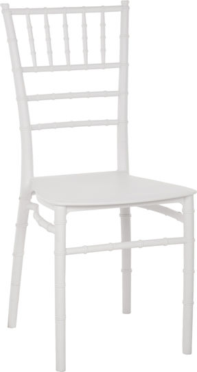 Καρέκλα Catering Πολυπροπυλενίου Tiffany Λευκή 40x46.5x88εκ.