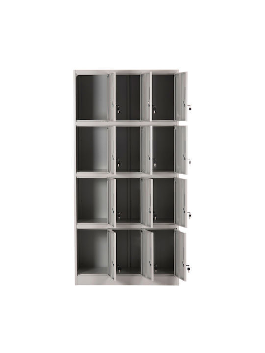 Φοριαμός Bexley Μεταλλικός 90x40x185εκ.