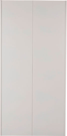 Dulap Bexley Metalic 90x40x185cm