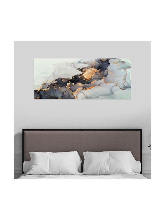 Megapap Abstract Golden Dream Картина Платнен 120x50см