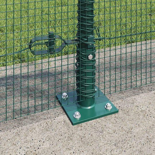 vidaXL Plasă de sârmă Module Verde 1x100m