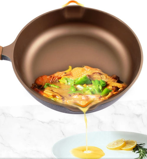 Pan With Lid made of Aluminum with Non-Stick Coating 23cm