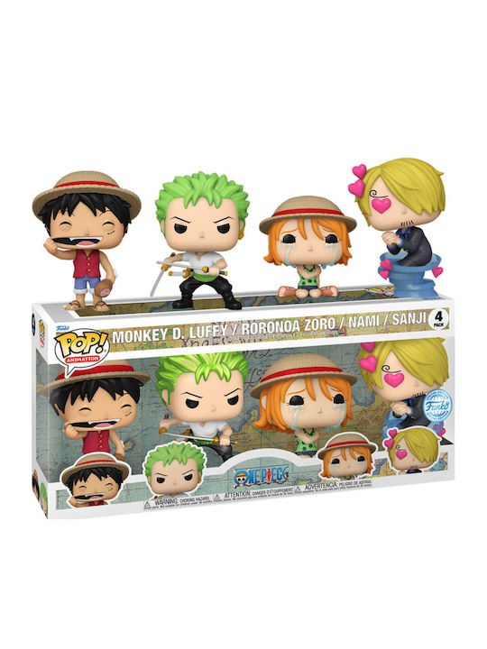 Funko Pop! Animation: Straw Hat Crew Exclusive 4τμχ