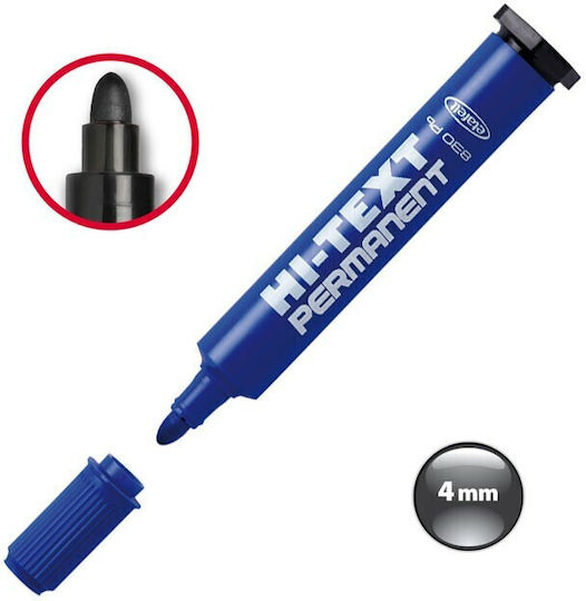 Fibracolor Blau Zeichenmarker 4mm Dicke Set 12Stück