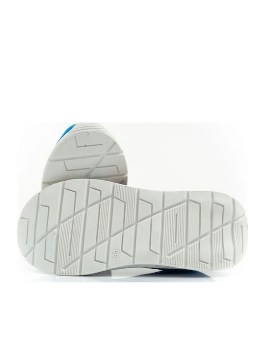 Παιδικά Sneakers με Σκρατς Μπλε