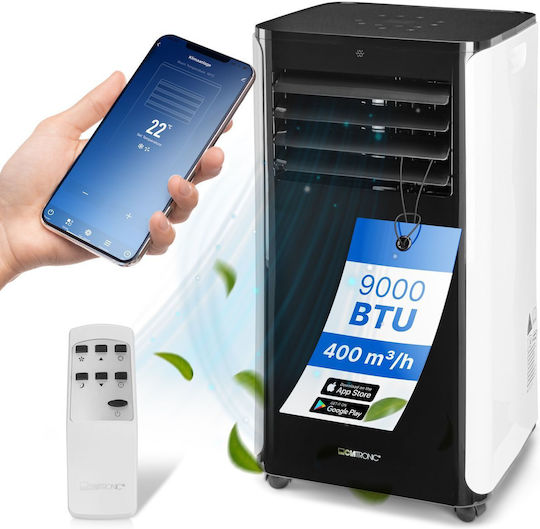 Clatronic CL 3716 Tragbare Klimaanlage 9000 BTU Nur Kühlung