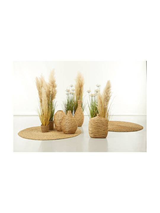InTheBox Διακοσμητικό Βάζο Μπαμπού Ios Μπεζ Φ26xΥ41cm