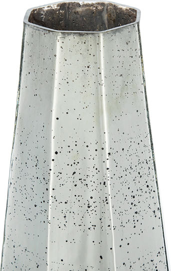 Artekko Διακοσμητικό Βάζο Silber Silver Silber 17.8x17.5x51cm 1Stück