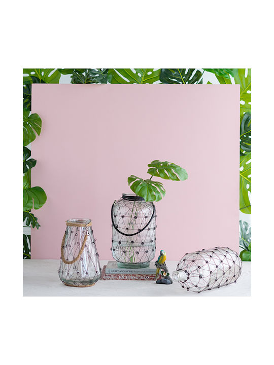Artekko Διακοσμητικό Βάζο Glas Clear Transparent 18x46cm 1Stück