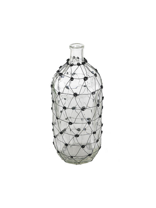 Artekko Διακοσμητικό Βάζο Glas Clear Transparent 18x46cm 1Stück